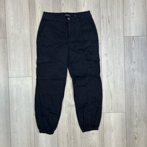 Flag & Anthem Size 6/28 Navy Blue Jogger Denim Pants